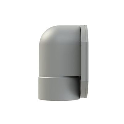 FTNG FLANGE 90deg NW29 IP68 gry