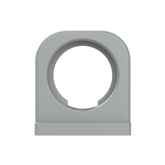 CONDUIT 1PC SUPPORT PA6 NW23 GRY
