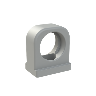 CONDUIT 1PC SUPPORT PA6 NW17 GRY