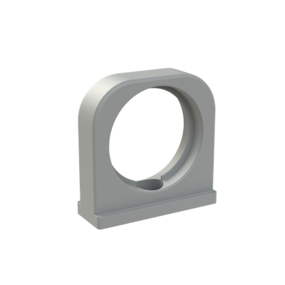 CONDUIT 1PC SUPPORT PA6 NW36 GRY