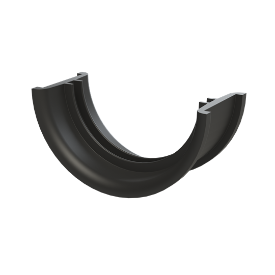 CONDUIT GUIDE PA6 NW56 CRSE BLK