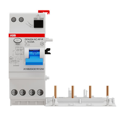 Residual Current Device Block DDA200 - 4P - 63 A - Type A APR