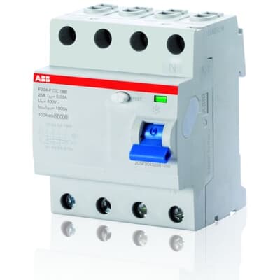 Residual Current Circuit Breaker F200 - 4P - 30 mA - 63 A - Type F