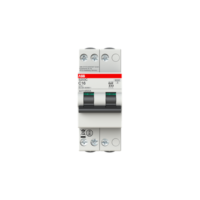 Miniature circuit breaker - 3P - C - 4 A