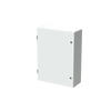 ENCLOSURE BL.DOOR+PLATE800X600X250 7035