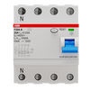 Residual Current Circuit Breaker F200 - 4P - 30 mA - 25 A - Type A