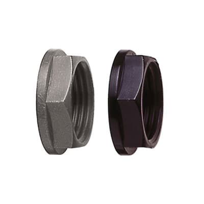 M25 BLACK NYLON LOCKNUT I