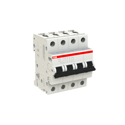 Miniature Circuit Breaker - S200 - 4P - 10 A - C - (AC) 6 kA