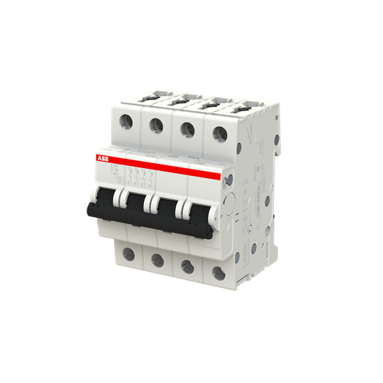 Miniature Circuit Breaker - S200 - 4P - 10 A - C - (AC) 6 kA – Image 3 of 3