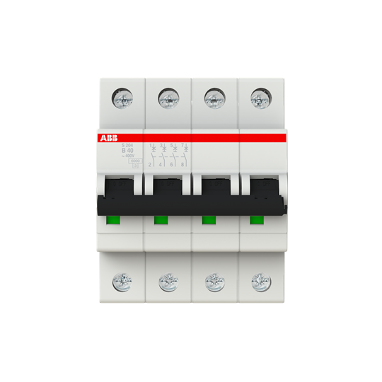 Miniature Circuit Breaker - S200 - 4P - 40 A - B - (AC) 6 kA – Image 2 of 3
