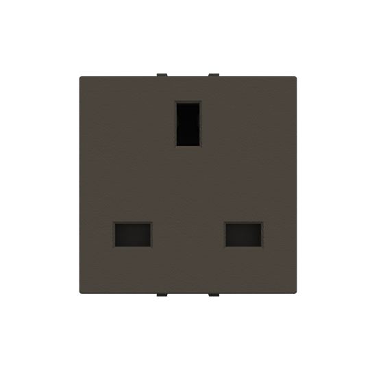 Socket outlet BS Anthracite - Zenit BS