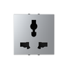 Socket outlet Universal Silver - Zenit BS