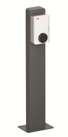 TAC pedestal single-wallbox Free-standing metal pedestal for 1 Terra AC charger