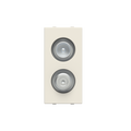 TV/SAT outlet White - Zenit BS