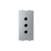 Socket outlet IT P17/11 Silver - Zenit BS