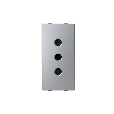 Socket outlet IT P17/11 Silver - Zenit BS