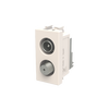 TV/SAT outlet White - Zenit BS