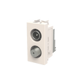 TV/SAT outlet White - Zenit BS