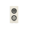 TV/SAT outlet White - Zenit BS