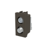 TV/SAT outlet Anthracite Polished - Zenit BS