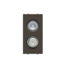 TV/SAT outlet Anthracite Polished - Zenit BS