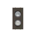 TV/SAT outlet Anthracite - Zenit BS
