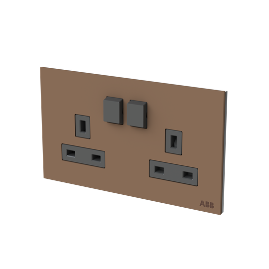 Socket outlet BS Mocha Brown - Millenium – Görsel 3 / 3