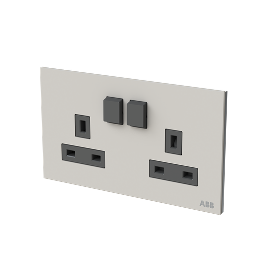 Socket outlet BS Dune Grey - Millenium – Görsel 3 / 3