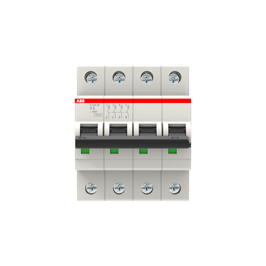 Miniature Circuit Breaker - S200M - 4P - 6 A - D - (AC) 10 kA – Image 2 of 3