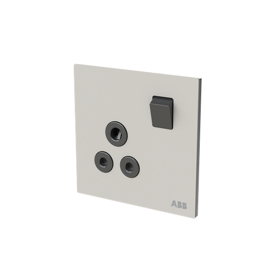 Socket outlet Round 5A Dune Grey - Millenium – Görsel 3 / 3