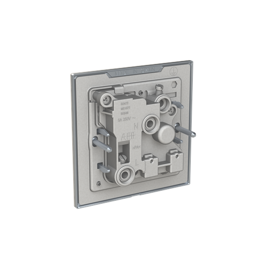 Socket outlet Round 5A Dune Grey - Millenium – Görsel 2 / 3