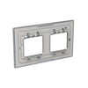 Frame 2-gang(s) Dune Grey - Millenium