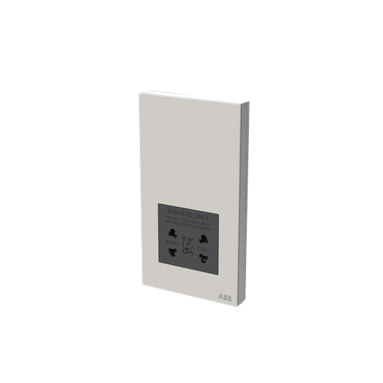 Socket outlet Shaver Dune Grey - Millenium – Görsel 3 / 3