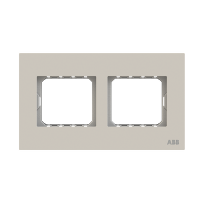 Frame 2-gang(s) Dune Grey - Millenium