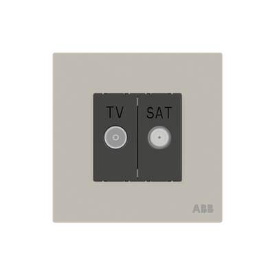 TV/SAT outlet SAT Dune Grey - Millenium