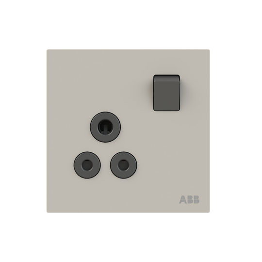 Socket outlet Round 5A Dune Grey - Millenium