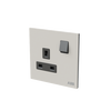 Socket outlet BS Dune Grey - Millenium