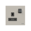 Socket outlet BS Dune Grey - Millenium