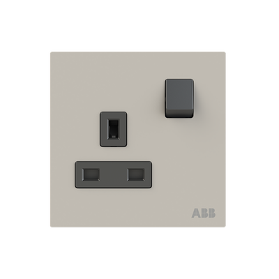Socket outlet BS Dune Grey - Millenium