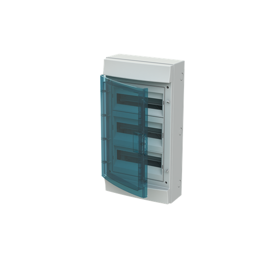 Consumer unit  MISTRAL65, Surface mounting, 36 modules, 3 row(s), IP65,  Door: Single, Plastic, Transparent, Dimensions: 600 mm x 320 mm x 155 mm – Image 3 of 3