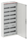 ComfortLine Compact distribution board, Surface mounting, 168 SU, Isolated (Class II), IP44, Field Width: 2, Rows: 7, 1100 mm x 550 mm x 160 mm