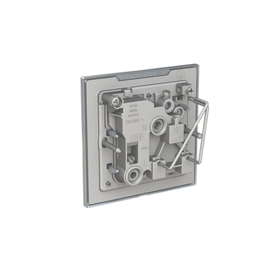 Socket outlet BS Without imprint Matt Gold - Millenium