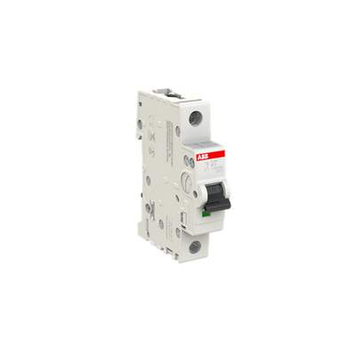 Miniature Circuit Breaker - S200 - 1P - 3 A - D - (AC) 6 kA