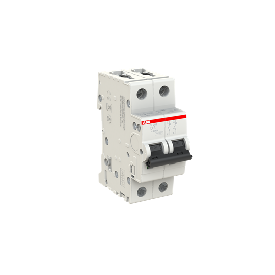 Miniature Circuit Breaker - S200 - 2P - 3 A - D - (AC) 6 kA – Image 2 of 3