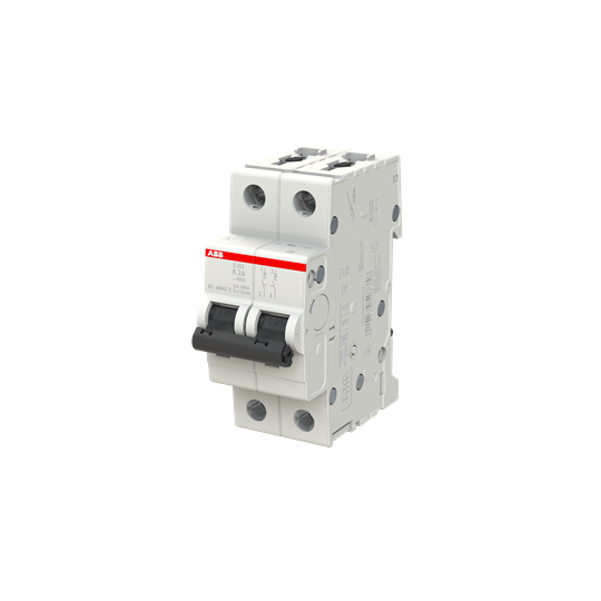 Miniature Circuit Breaker - S200 - 2P - 3 A - K - (AC) 6 kA – Image 3 of 3
