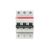 Miniature Circuit Breaker - S200 - 3P - 2 A - D - (AC) 6 kA
