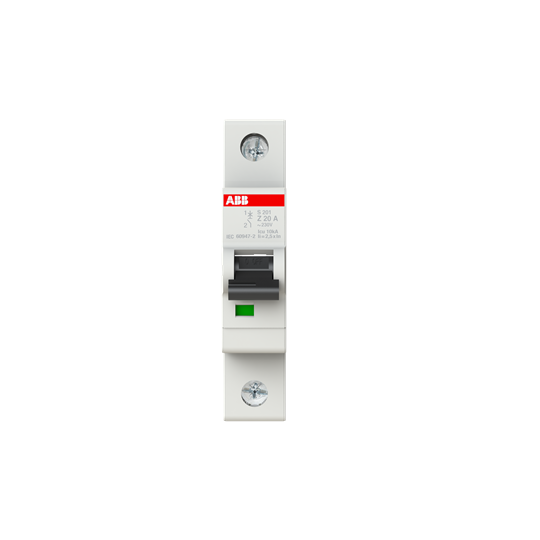 Miniature Circuit Breaker - S200 - 1P - 20 A - Z - (AC) 6 kA