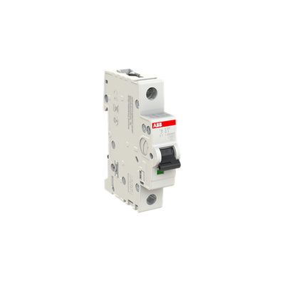 Miniature Circuit Breaker - S200 - 1P - 1 A - C - (AC) 6 kA