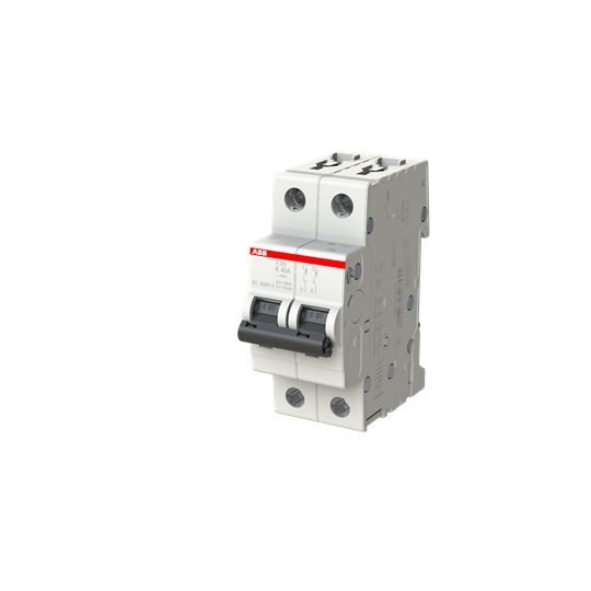 Miniature Circuit Breaker - S200 - 2P - 40 A - K - (AC) 6 kA – Image 3 of 3