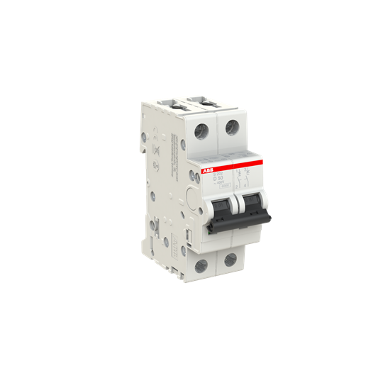 Miniature Circuit Breaker - S200 - 2P - 50 A - D - (AC) 6 kA